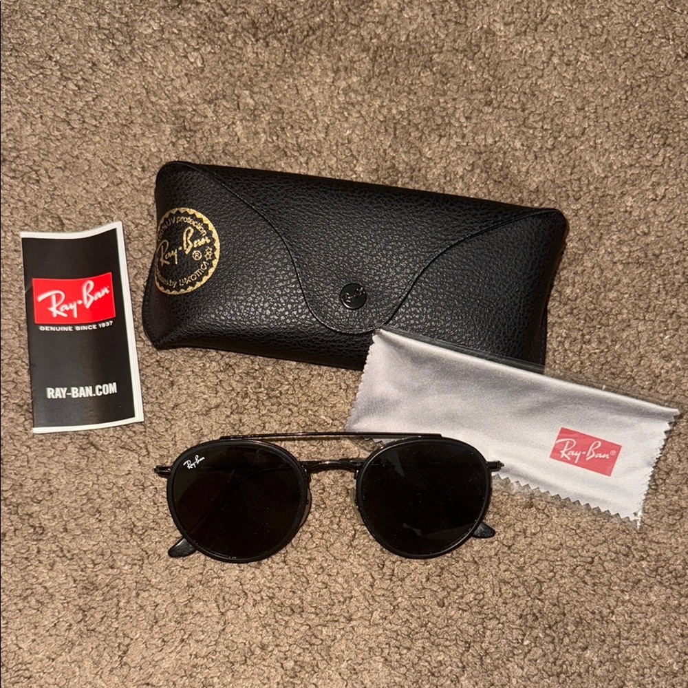Ray-Ban Round Double Bridge Sunglasses